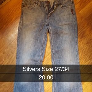 Silver jeans